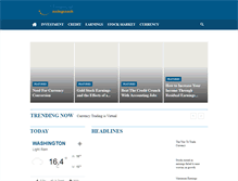 Tablet Screenshot of financialswingcoach.com